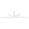 Ekena Millwork Saratoga Architectural Grade PVC Gable Bracket, 96"W x 24"H x 4"D x 4"F, 6/12 Pitch GBP096X24X0404SAR00 - alternate 4